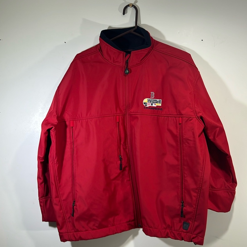 Red Sox light weight jacket World Series champions men XL
